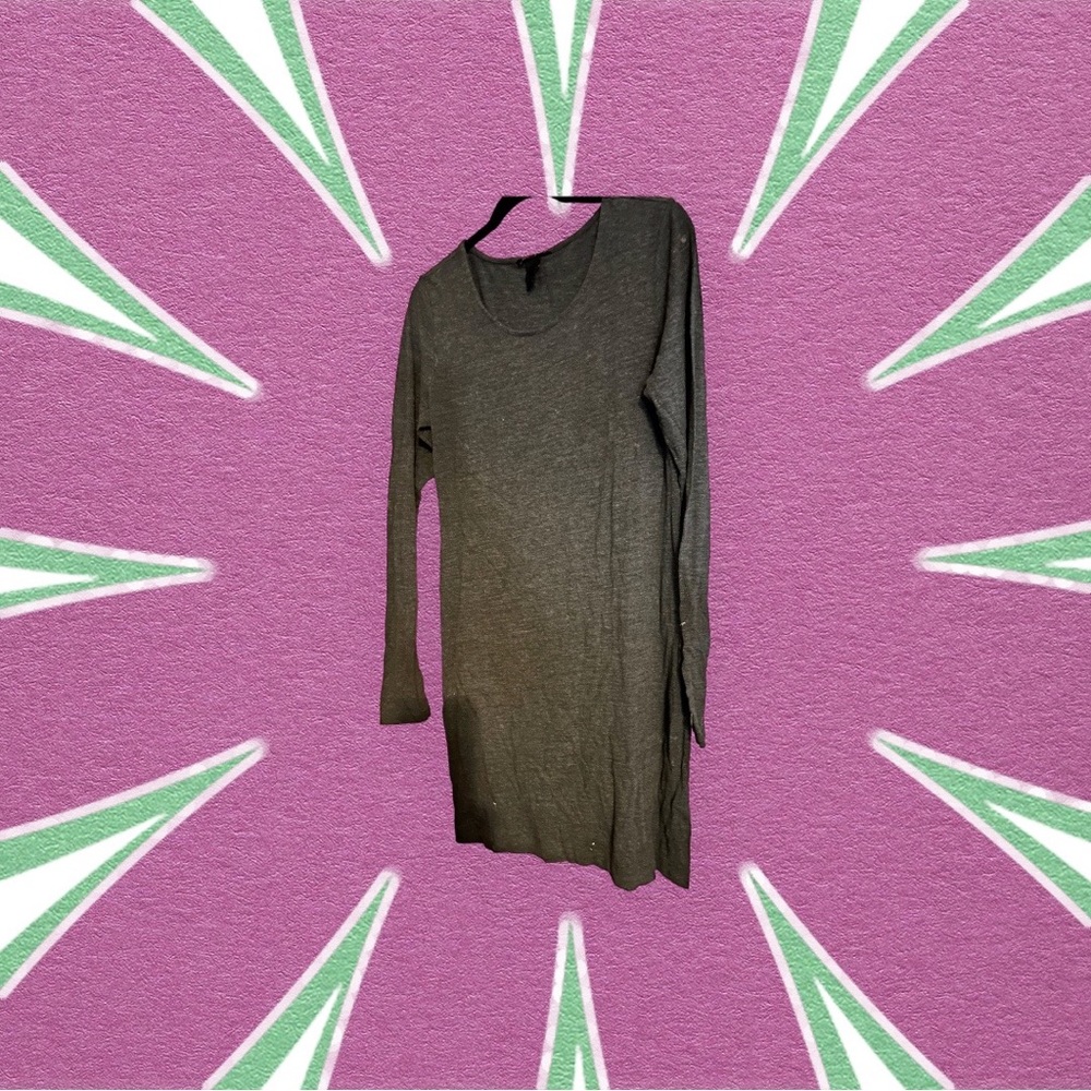 S 90’s baby Gray knit jersey H&M dress